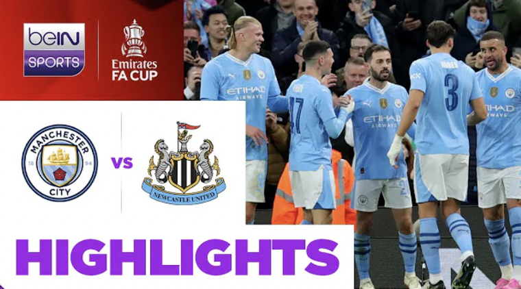 Manchester City 2-0 Newcastle United | FA Cup 23/24 Match Highlights